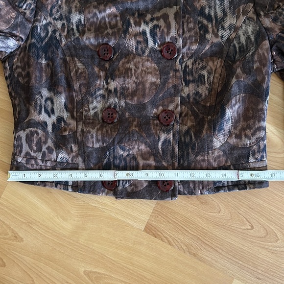 Louis Feraud Leopards Print Evening Jacket - Picture 13 of 14